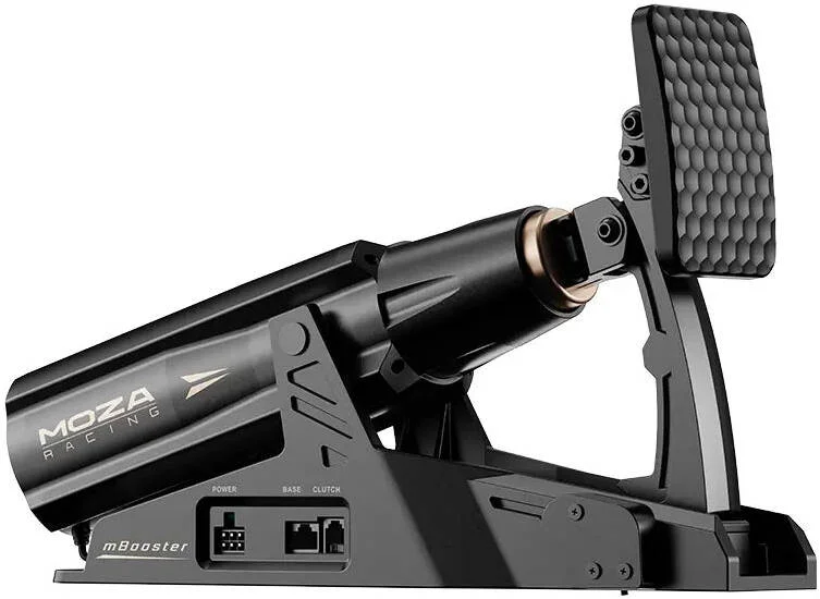 پدال فعال MOZA mBooster با دریچه گاز CRP2، فیدبک دینامیکی واقعگرایانه، انکودر مغناطیسی با وضوح بالا 21 بیتی، الگوریتم همجوشی حسگر، موتور با چگالی گشتاور بالا، درایو پیشرفته | RS082 پدال فعال MOZA mBooster با دریچه گاز CRP2، فیدبک دینامیکی واقعگرایانه، انکودر مغناطیسی با وضوح بالا 21 بیتی، الگوریتم همجوشی حسگر، موتور با چگالی گشتاور بالا، درایو پیشرفته | RS082