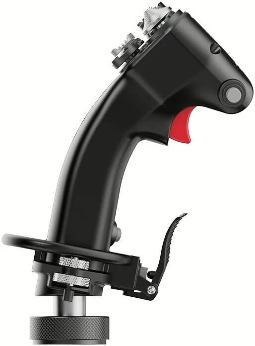 جوی استیک پرواز MOZA MH16، کنترلر پرواز، واقع گرایانه، Plug-and-Play، 30 سیگنال ورودی، آلومینیومی، سوئیچ های ALPS، مشکی | AS002