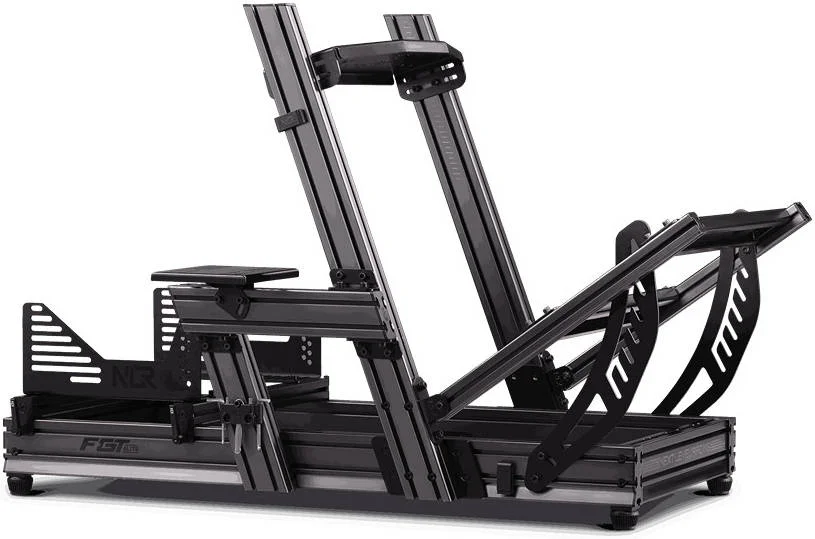 کاکپیت شبیه ساز مسابقه Next Level Racing F-GT Elite Wheel Plate Edition، آلومینیومی فرمول/ GT، سوراخ های از پیش ماشین کاری شده، ارتفاع موقعیت پدال، زاویه و فاصله قابل تنظیم، مشکی | NLR-E001