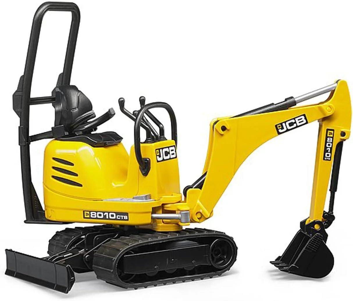 اسباب بازی بیل مکانیکی کوچک Bruder Bworld Jcb 8010 Cts