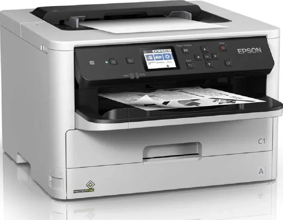 پرینتر تک رنگ اپسون مدل Workforce Pro WF M5298DW MEA، رزولوشن 1200 x 2400 DPI، ظرفیت چاپ 45000 صفحه در ماه، ظرفیت سینی 150 برگ | C11CG08402BY