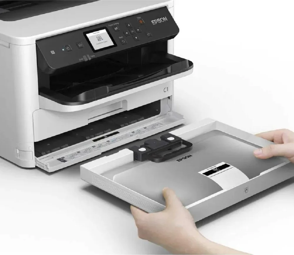 پرینتر تک رنگ اپسون مدل Workforce Pro WF M5298DW MEA، رزولوشن 1200 x 2400 DPI، ظرفیت چاپ 45000 صفحه در ماه، ظرفیت سینی 150 برگ | C11CG08402BY