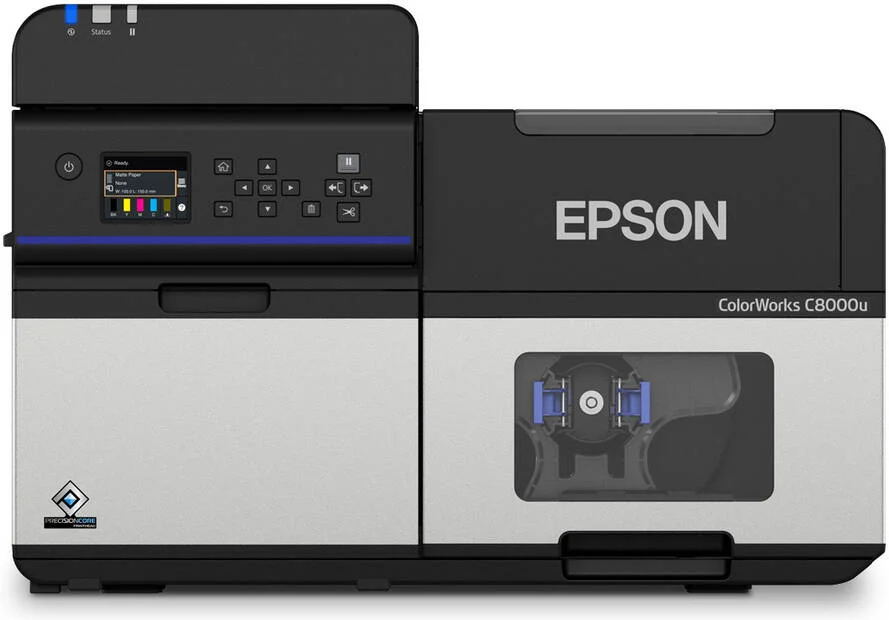 چاپگر جوهر افشان رنگی لیبل EPSON ColorWorks C8000 با سرعت بالا و اندازه 4 اینچ، چاپ سریع و با کیفیت بالا در صورت تقاضا برای حجم بالای چاپ، ظرفیت بالای جوهر 1.9 لیتری | CW-C8000 چاپگر جوهر افشان رنگی لیبل EPSON ColorWorks C8000 با سرعت بالا و اندازه 4 اینچ، چاپ سریع و با کیفیت بالا در صورت تقاضا برای حجم بالای چاپ، ظرفیت بالای جوهر 1.9 لیتری | CW-C8000