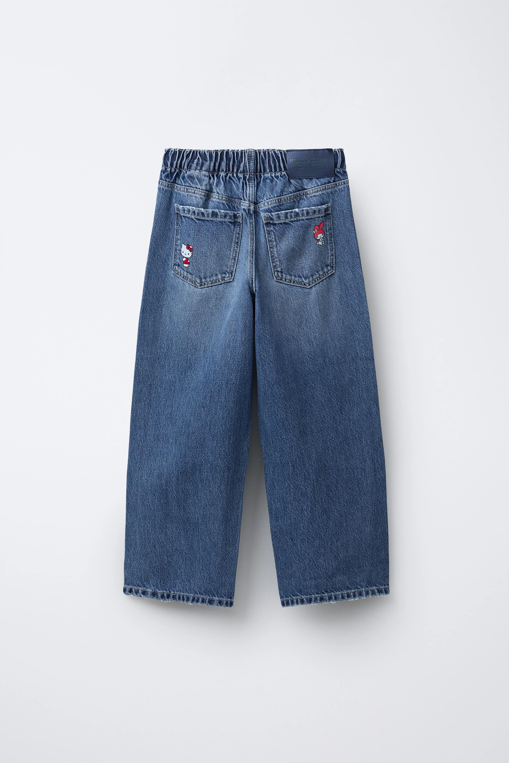 شلوار جین بشکه ای هلو کیتی © سنریو