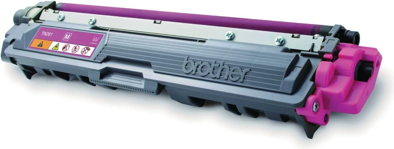 کارتریج تونر پرینتر جوهر افشان رنگی ارغوانی Brother Genuine Tn-261M با بازدهی استاندارد