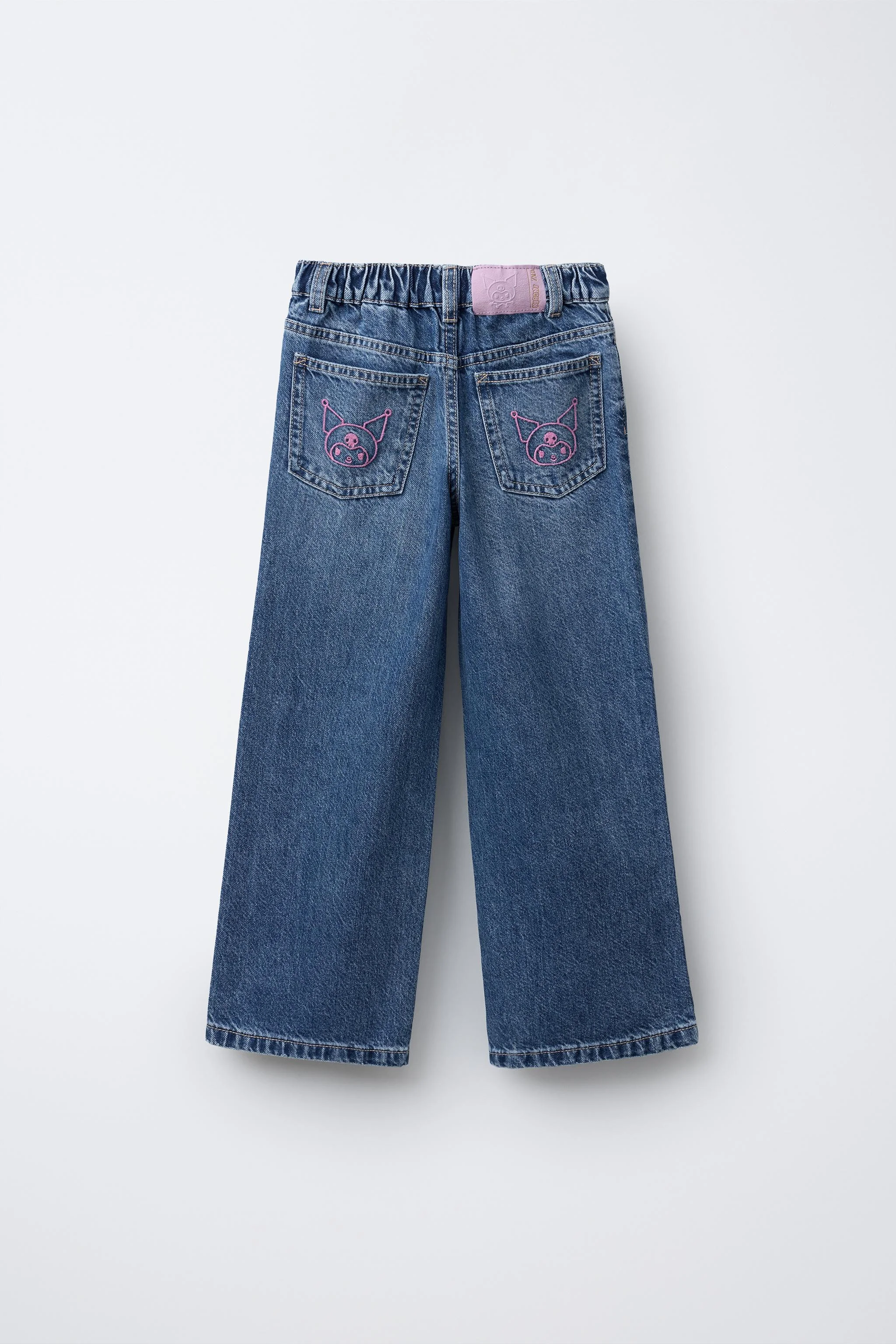 شلوار جین پاچه گشاد با طرح کورومی © سنریو