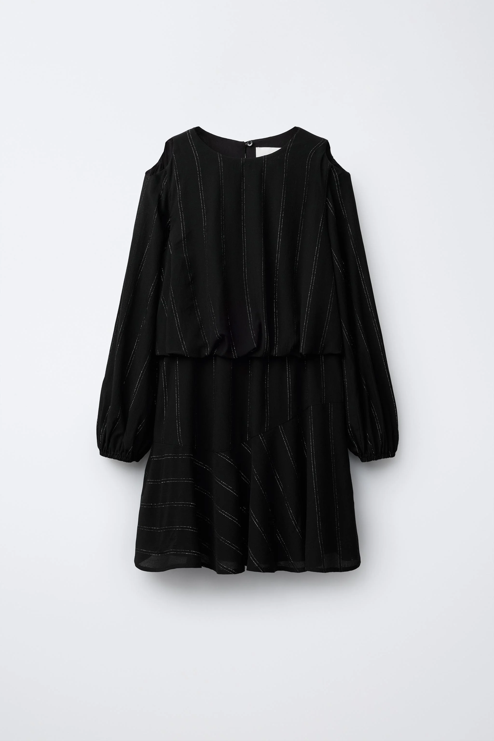 پیراهن راه راه درخشان