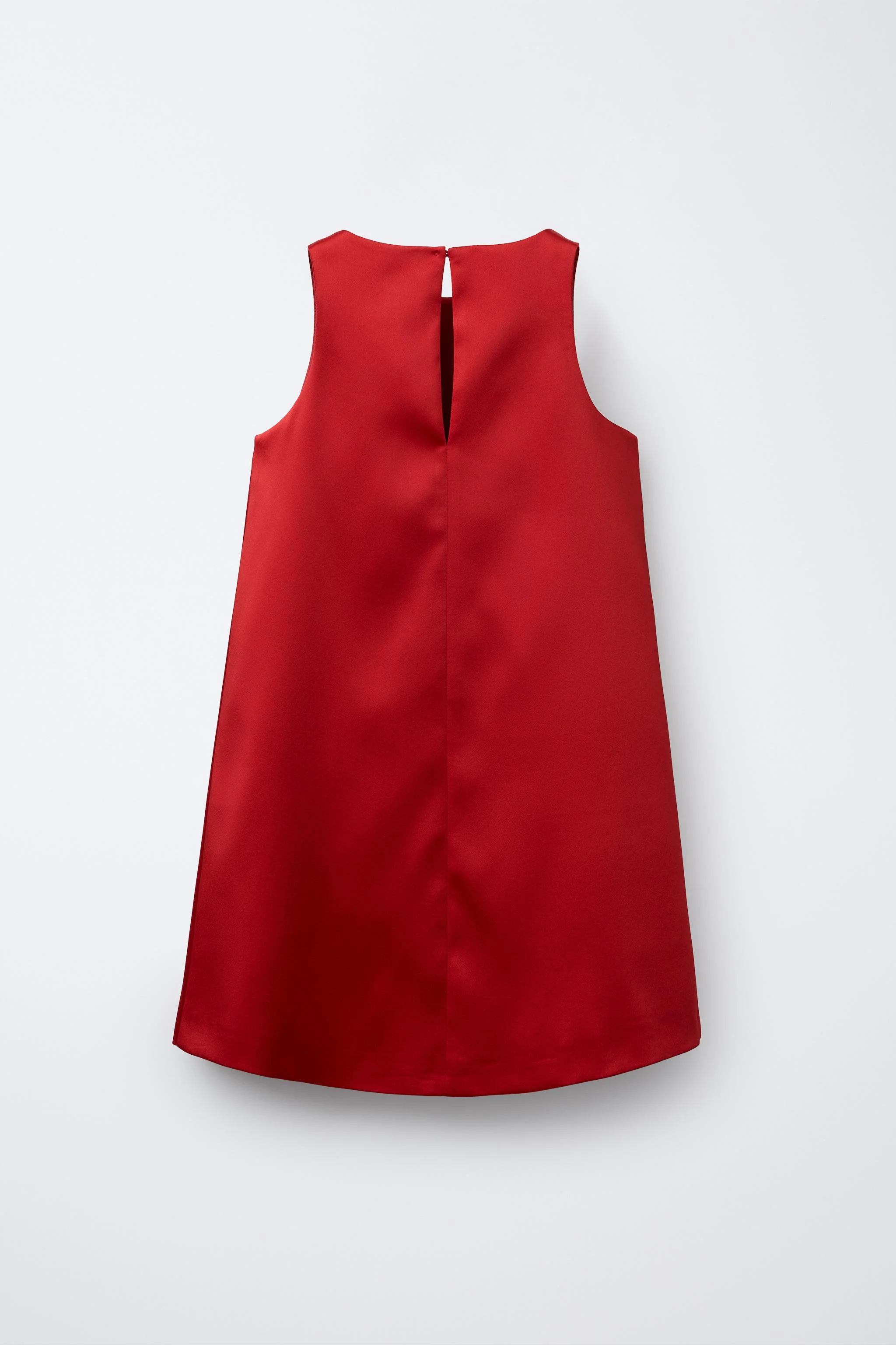 پیراهن ساتن با پاپیون پیراهن ساتن با پاپیون