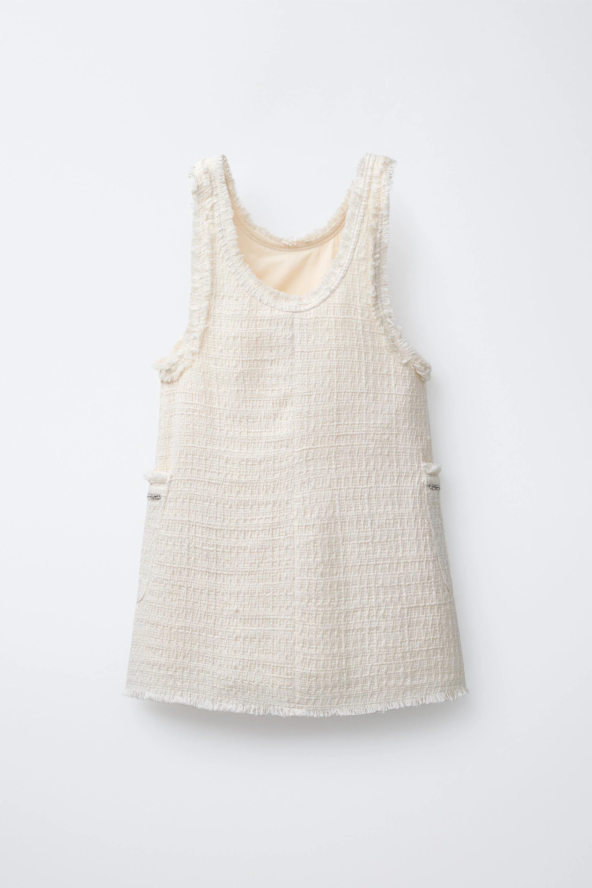 پیراهن پیشبندی با بافت درخشان پیراهن پیشبندی با بافت درخشان