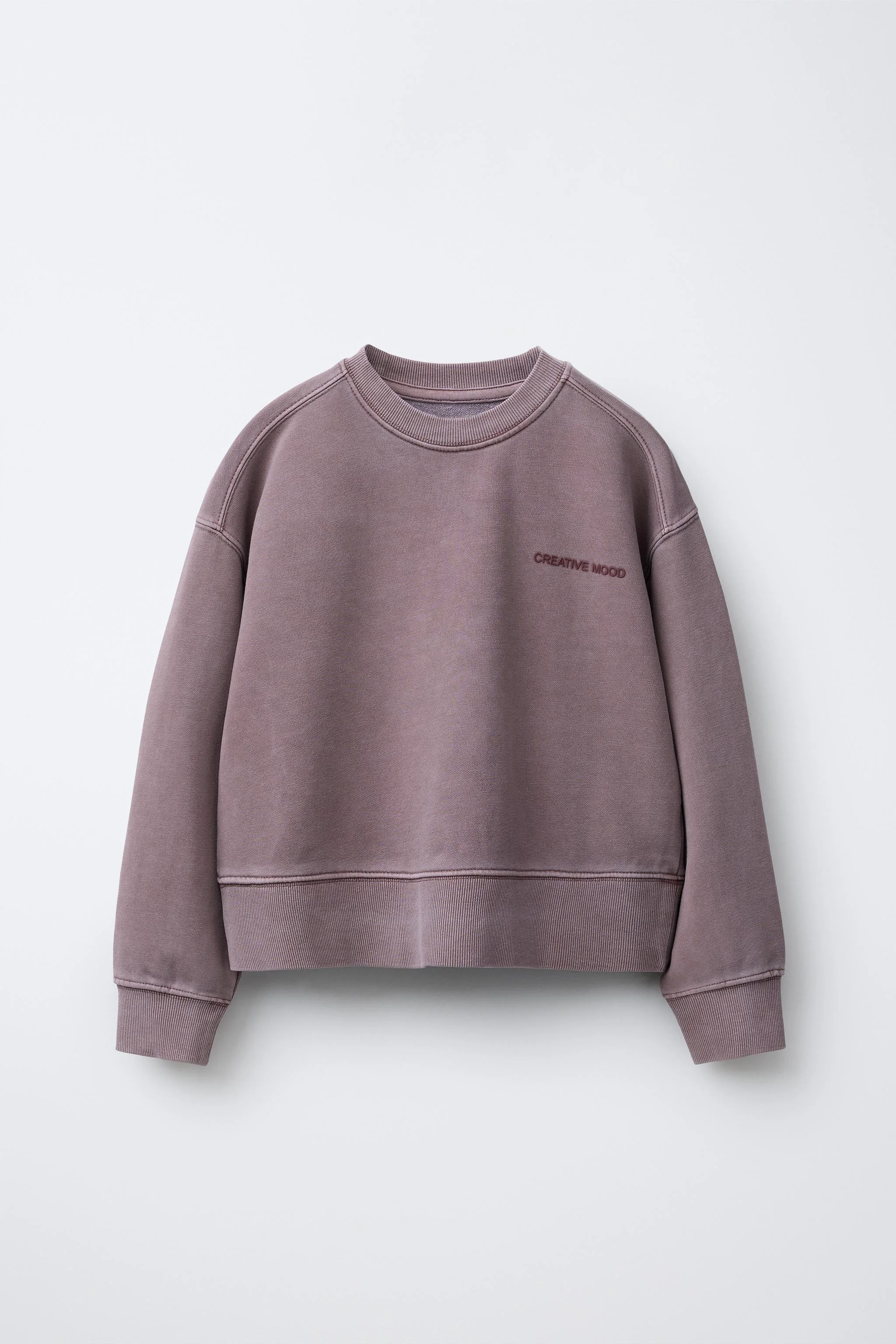 سویشرت طرح دار با افکت کهنه سویشرت طرح دار با افکت کهنه