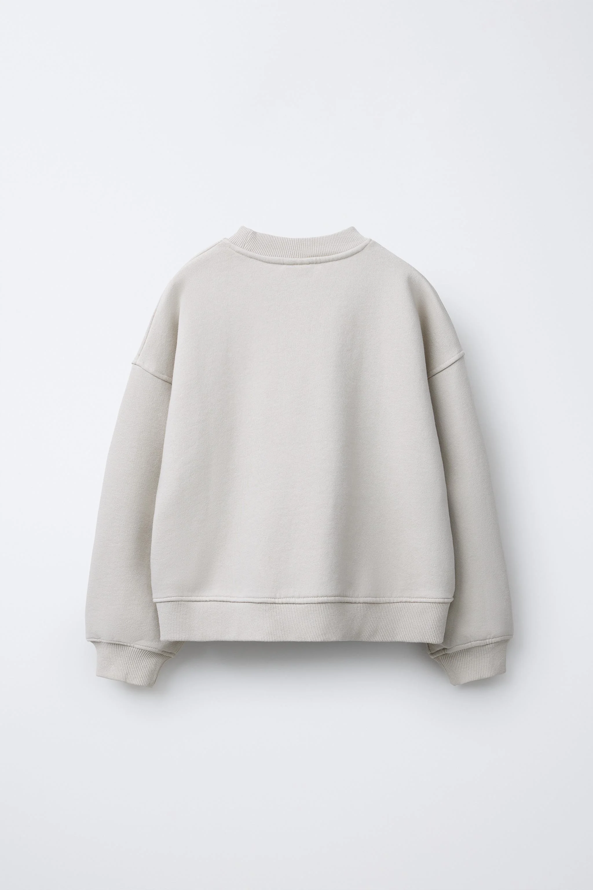 سویشرت طرح دار با چاپ عدد