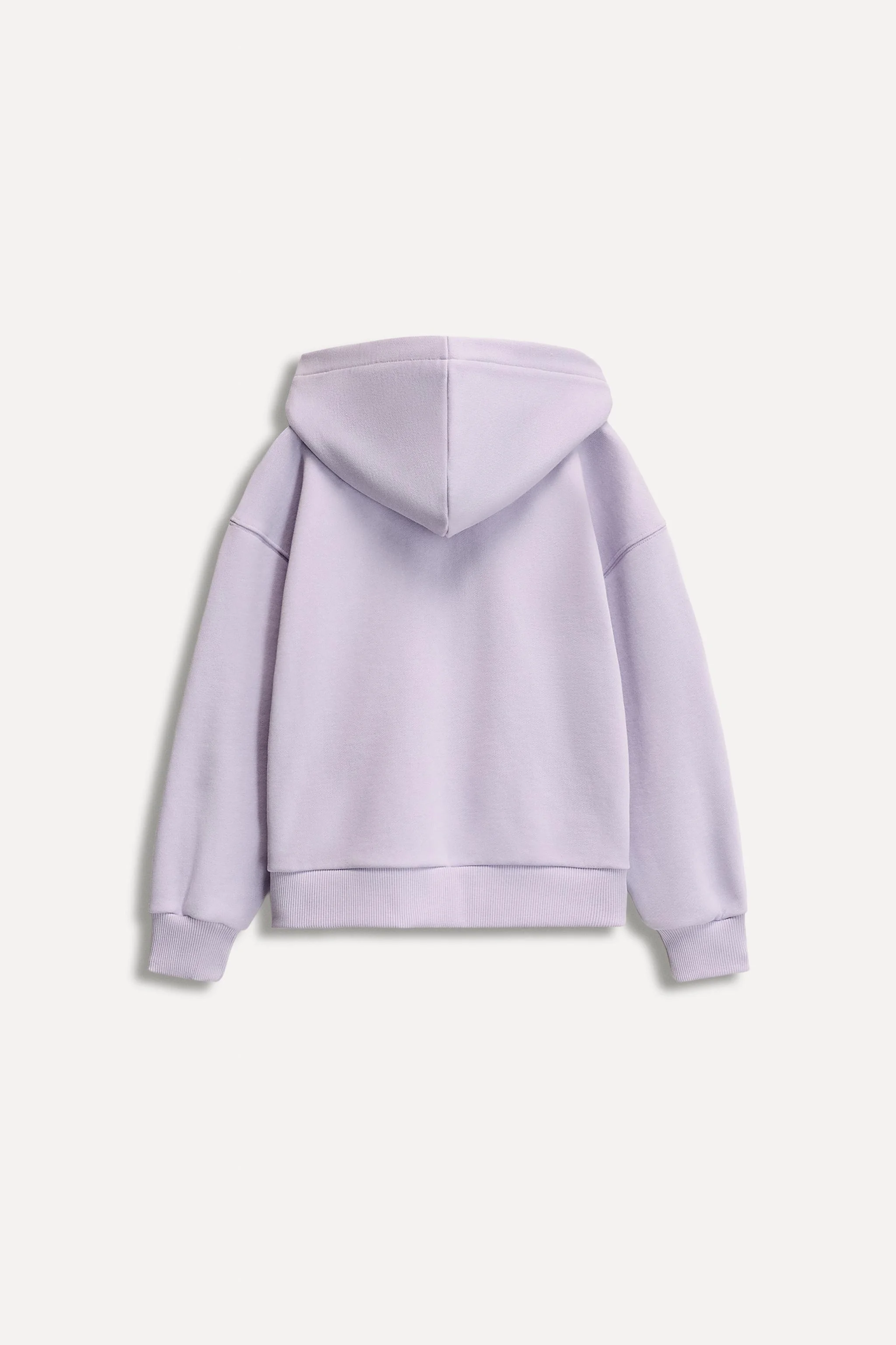 هودی زیپ‌دار با آستین بلند و سرآستین‌های کشبافت