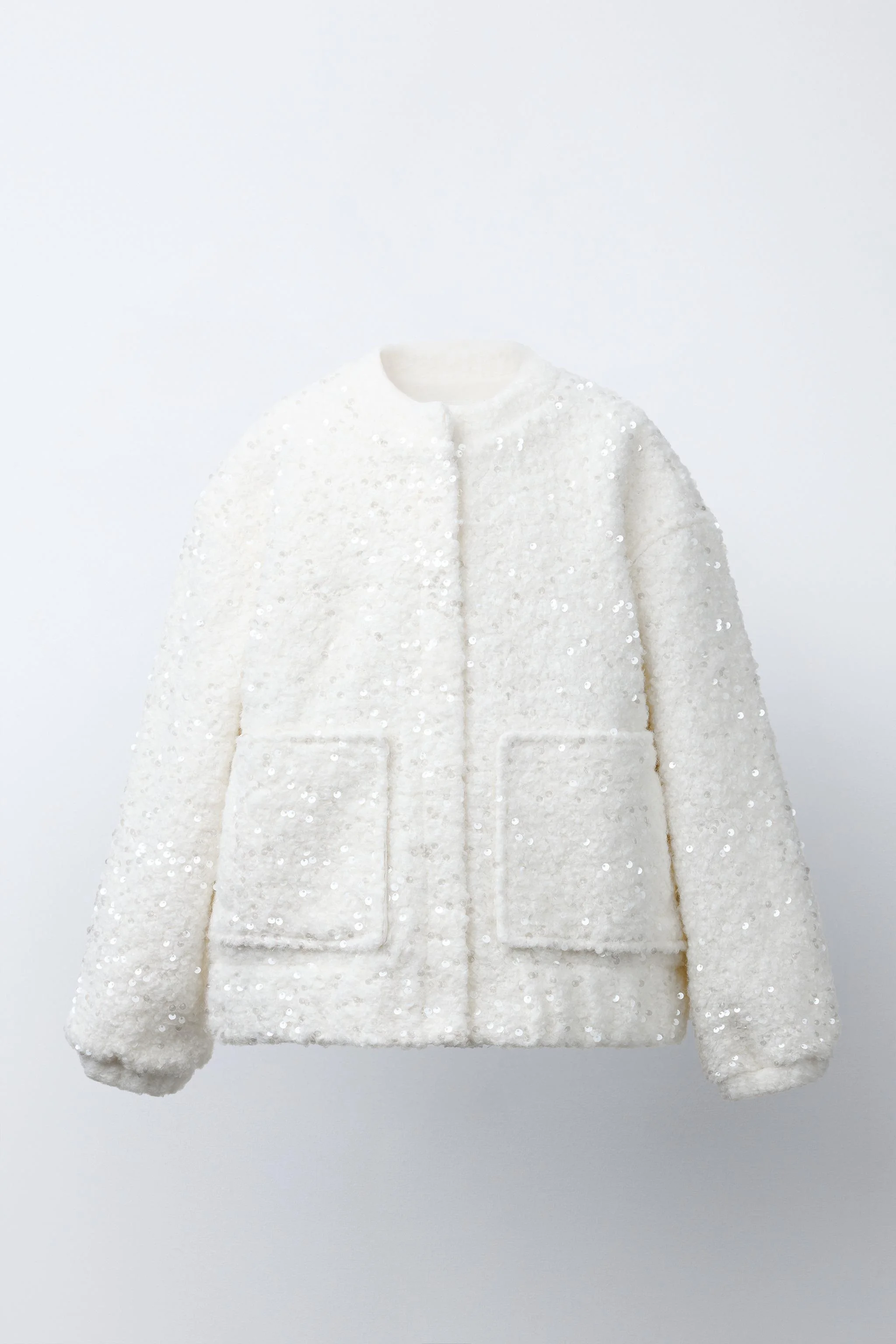 ژاکت بمبر پولک‌دار