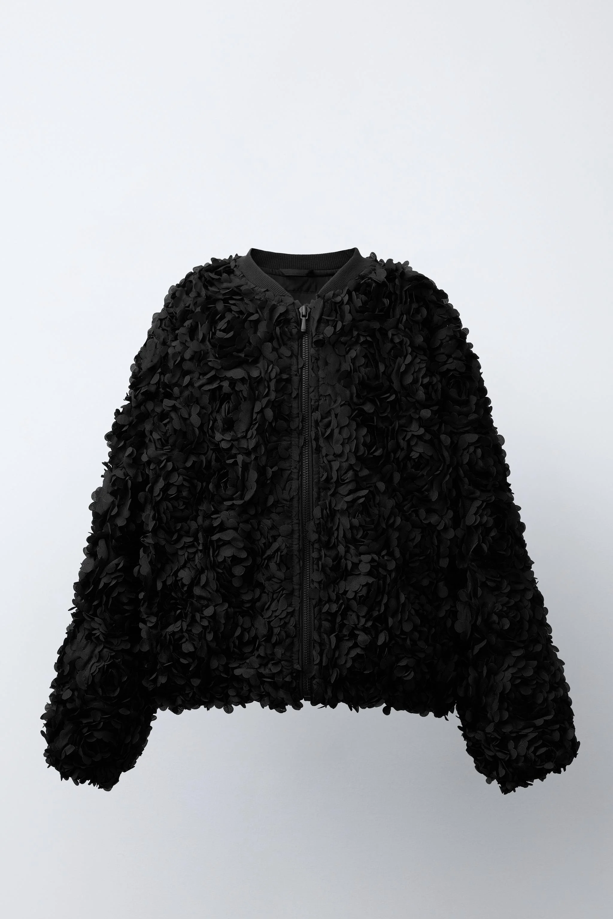 ژاکت بمبر طرح گل