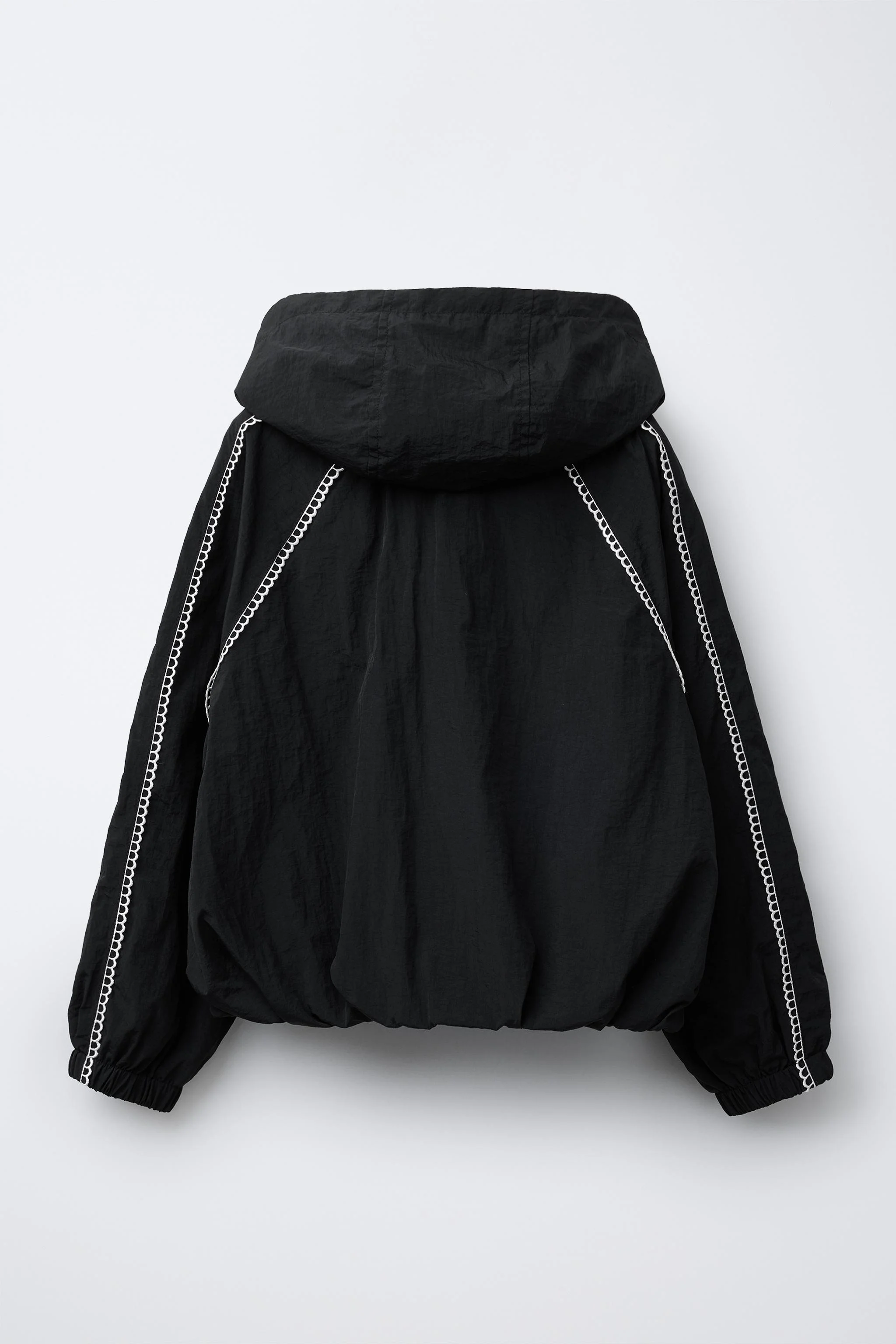 بارانی فوق سبک با تضاد رنگی بارانی فوق سبک با تضاد رنگی