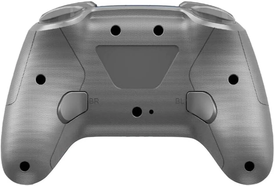 دسته بازی بی‌سیم GXM Alpha Pro RGB، درایو 6 محوره، برای نینتندو سوییچ/اندروید/IOS/PC، سازگاری گسترده، اتصال سیمی و بی‌سیم، دانگل 2.4 هرتز، USB Type-C، مشکی/خاکستری | Alpha Pro-Black