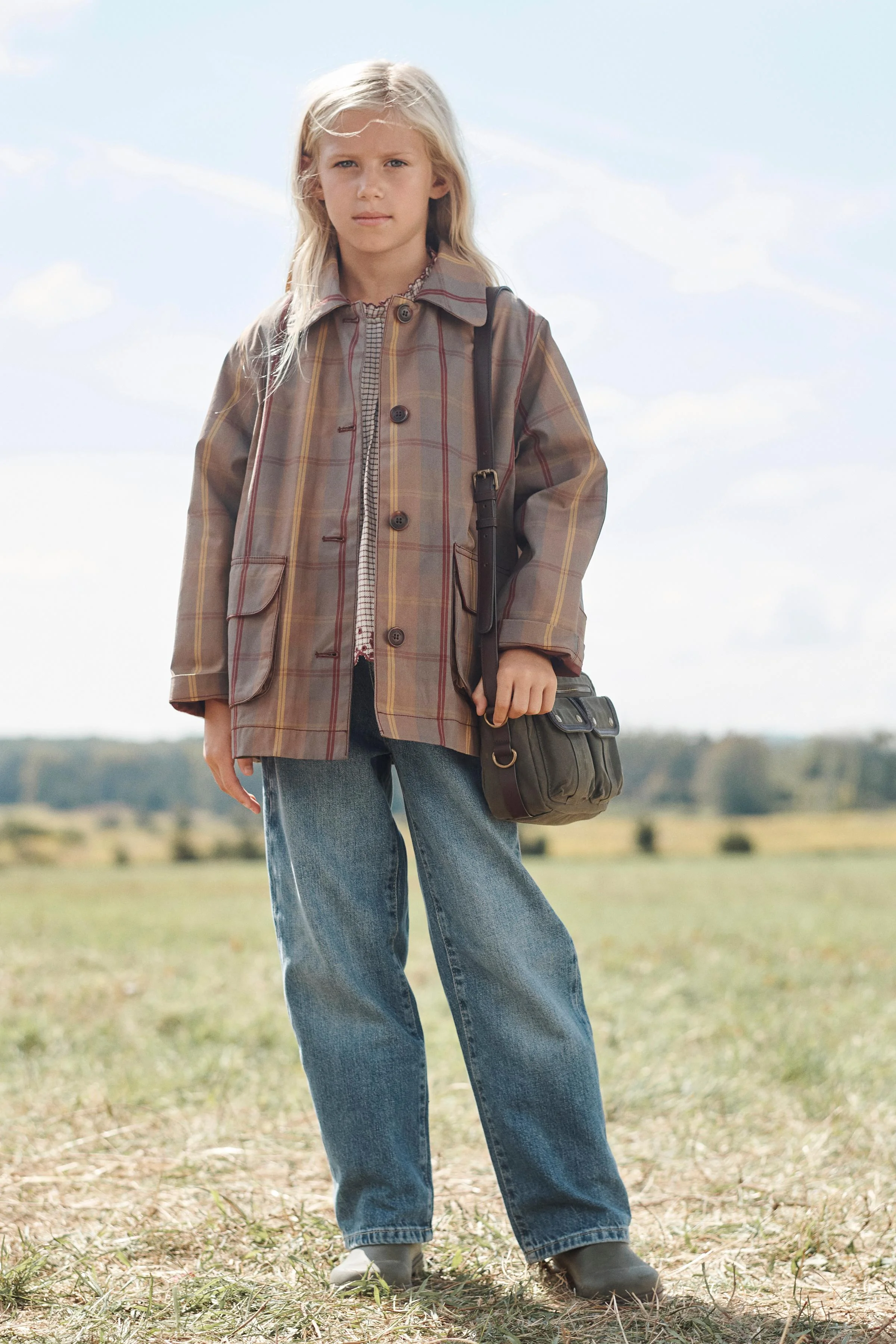 کت واکس خورده چهارخانه نسخه محدود