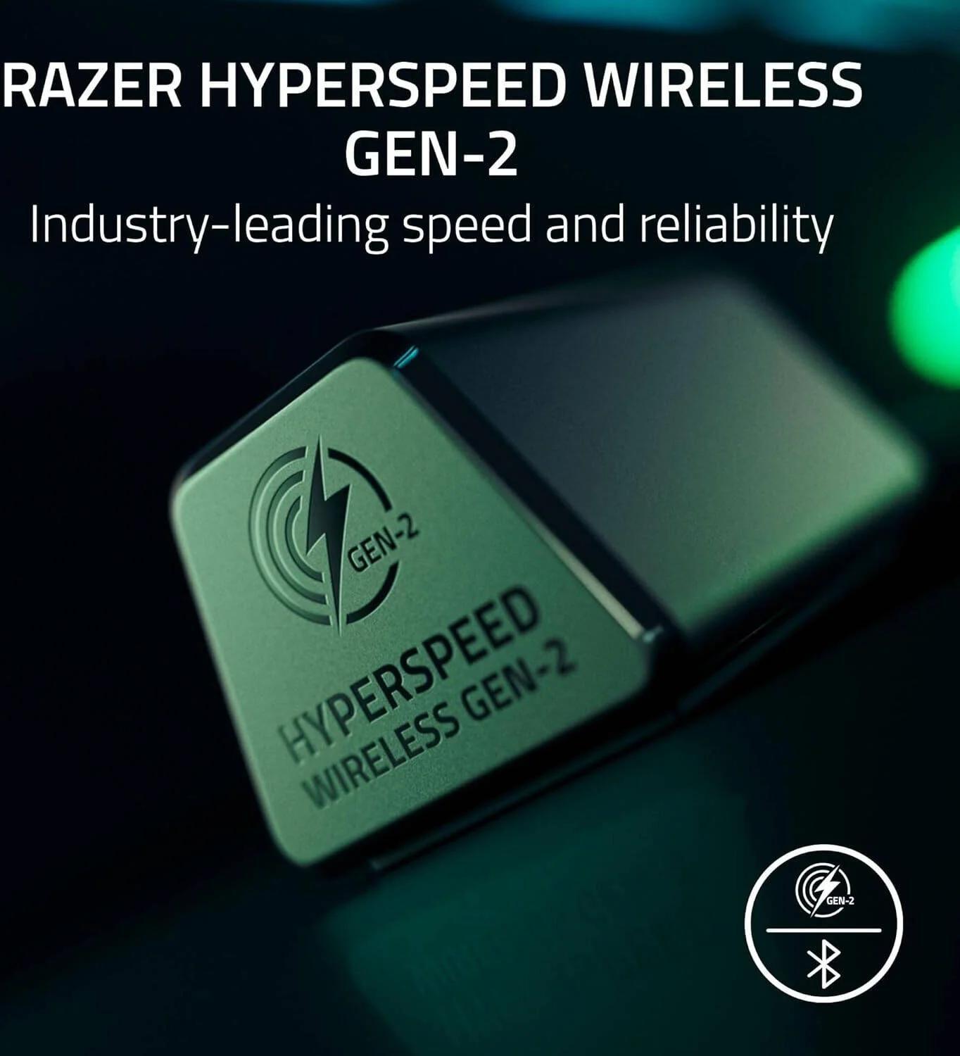 هدست گیمینگ ریزر BlackShark V3، درایورهای 50 میلی‌متری TriForce Titanium نسل 2، بی‌سیم HyperSpeed نسل 2، میکروفون 9.9 میلی‌متری HyperClear Super Wideband جداشدنی، یک طرفه، Xbox، مشکی | RZ04-05410200-R3U1