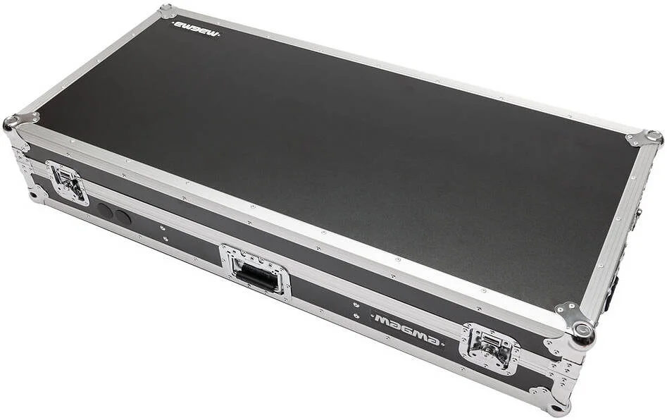 کیف حمل چند منظوره پخش کننده/میکسر Magma (V10/A9)، تخته سه لایه 9 میلی متری با سطح لمینت شده، لبه های پرچ شده، گوشه های توپی فولادی قوی، لایه های داخلی لاستیکی، مشکی / نقره ای | 41034