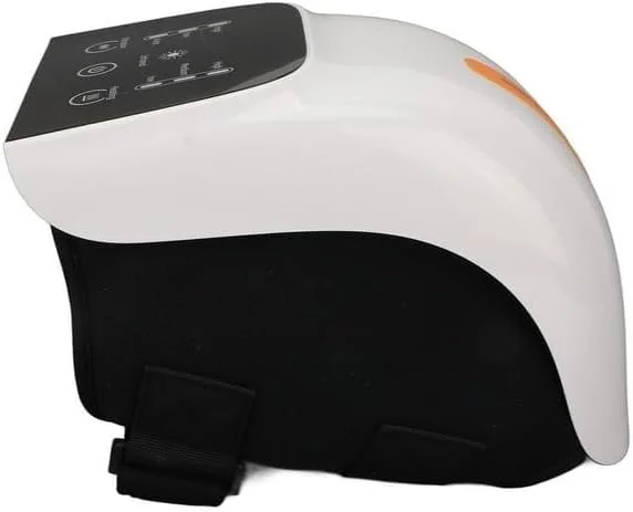 ماساژور زانو 7MD با گرما، ویبره و نور قرمز، باتری قابل شارژ 3000 میلی آمپر، سه حالت سرعت، صفحه لمسی LED، تسکین درد مفاصل، آرتروز و ریلکسیشن عضلات