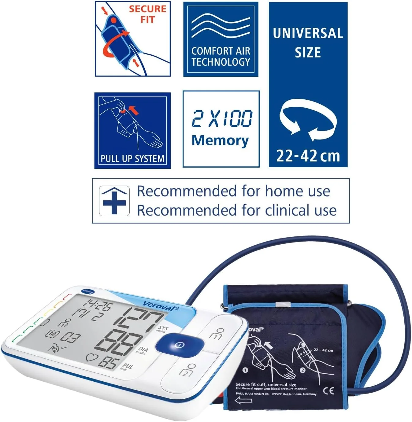 دستگاه فشارسنج بازویی وروال سایز یونیورسال