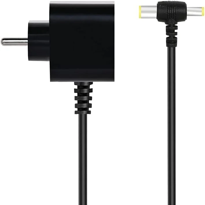 دستگاه فشار خون بازویی سری 5، 7، 10 TECH-X، منبع تغذیه / آداپتور برق 6 ولت AC/DC برای دستگاه فشار خون با سیم بلند 3 متری، مشکی