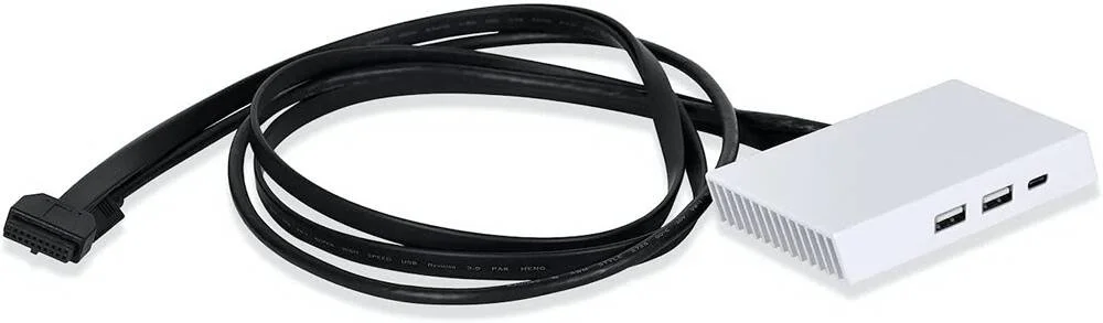 کیت ورودی/خروجی اضافی Lian-Li O11DE-3W برای O11 Dynamic EVO، سفید | O11DE-3W