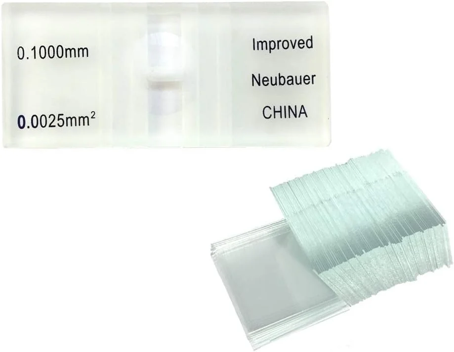 لام محفظه شمارش خون موهوا به همراه 100 لامل