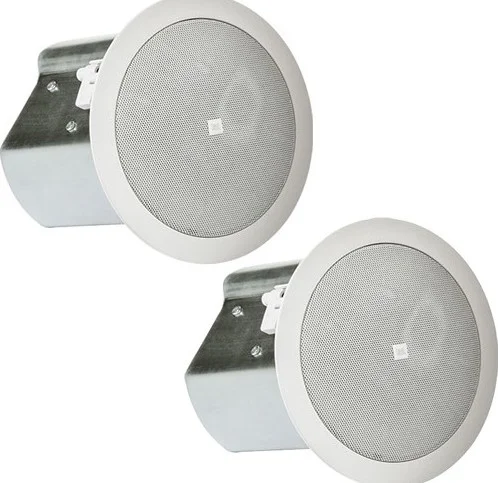 بلندگو سقفی کواکسیال دو طرفه 4 اینچی سری Professional مدل Control 14C/T جی بی ال - تک عدد - سفید