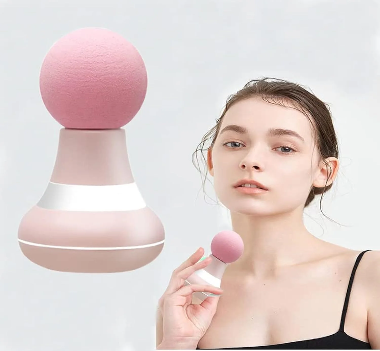 ماساژور برقی دستی کوچک TTEDOYE (صورتی)