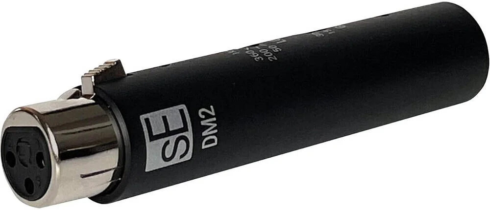 پری امپلی فایر اکتیو لاین sE Electronics DM2 TNT تک کاناله، قابل تعویض، کانکتور XLR با روکش طلا، هشت تنظیمات بار، امپدانس 135 اهم، محدوده فرکانس 10 هرتز - 120 کیلوهرتز، مشکی | DM2 BK