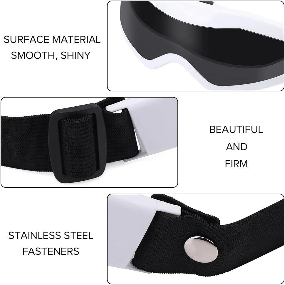 ماساژور چشم، ماساژ برقی بی سیم برای مراقبت از چشم، رفع سردرد و استرس، مناسب برای مسافرت، دفتر، خانه و خودرو