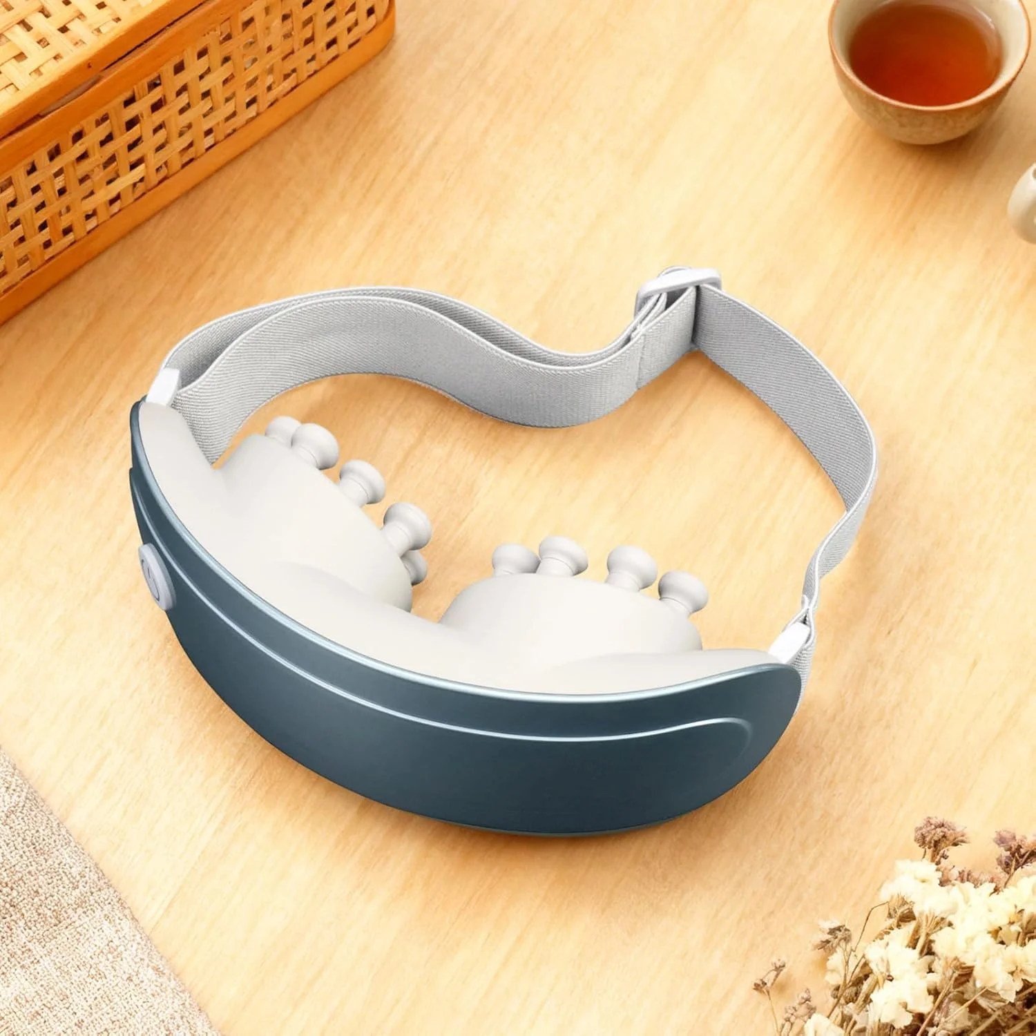 ماساژور عضلات چشم، آرامش با موسیقی | دستگاه ماساژ عضلات چشم، برای افراد پرمشغله، دانشجویان، هدیه تولد، کریسمس، اتاق خواب، رفت و آمد، مسافرت، خوابگاه، مدرسه