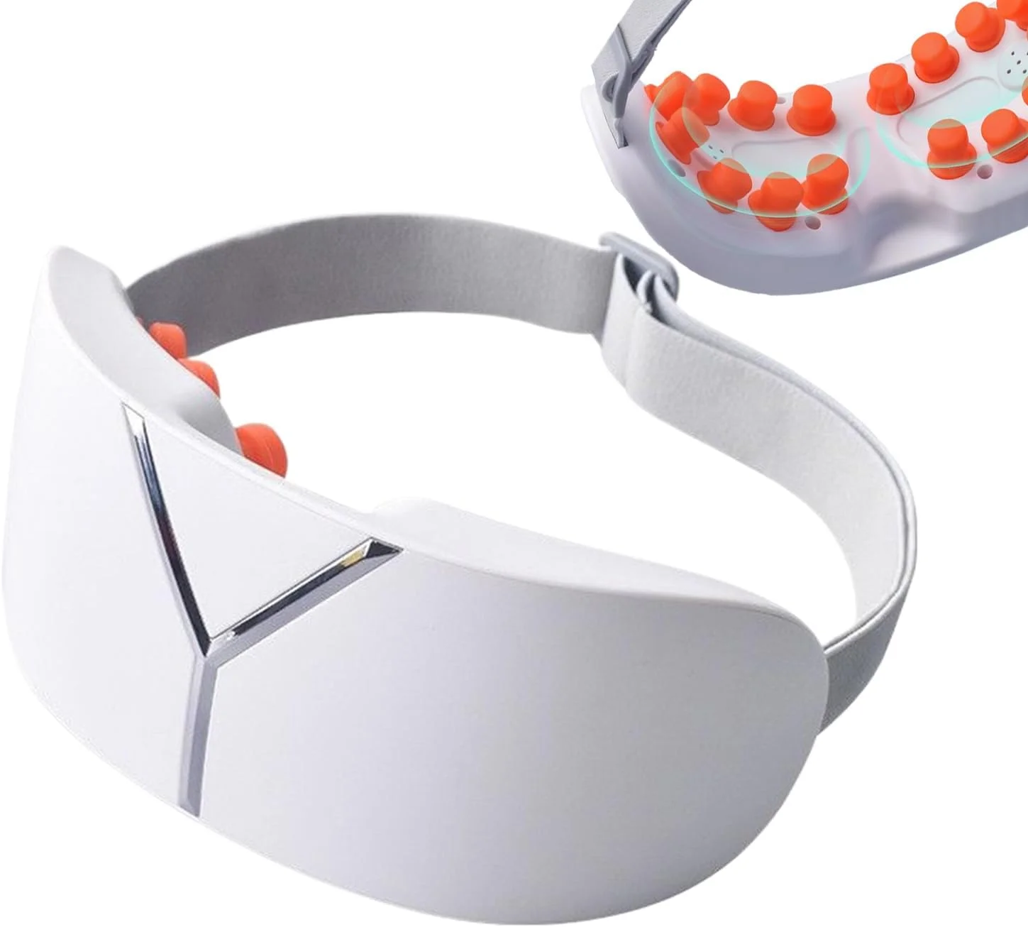 ماساژور چشم، دستگاه آرامش بخش، ماسک هوشمند خواب - برای استراحت در محل کار، مطالعه، مسافرت، زمان خواب، مدیتیشن روزانه، تعطیلات آخر هفته، صبح، عصر و رفع خستگی