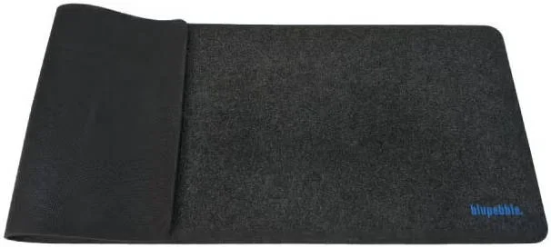 پد میز Blupebble Glide، ضد آب، پایه لاستیکی ضد لغزش، قابل رول شدن و حمل آسان، سطح بافت مات، سایز 80x30 سانتی متر، مشکی | BP-MPGLIDEDP-GY