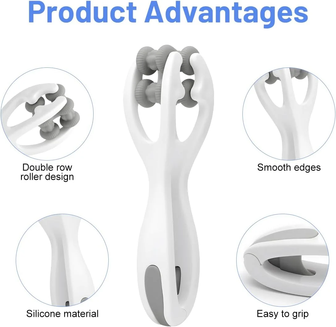 ماساژور دستی و انگشتی دو طرفه، ابزاری برای گردش خون و آرتروز (2 عدد)