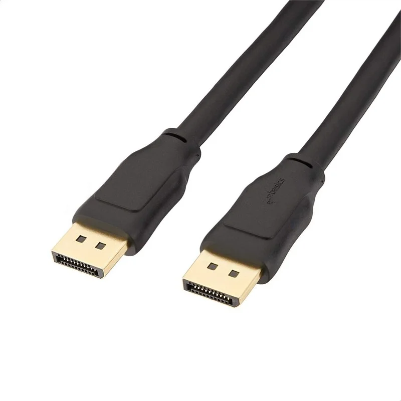 کابل DisplayPort نر به نر 4K مایندپیور، کانکتور روکش طلا، روکش PVC، طول 1.5 متر، مشکی