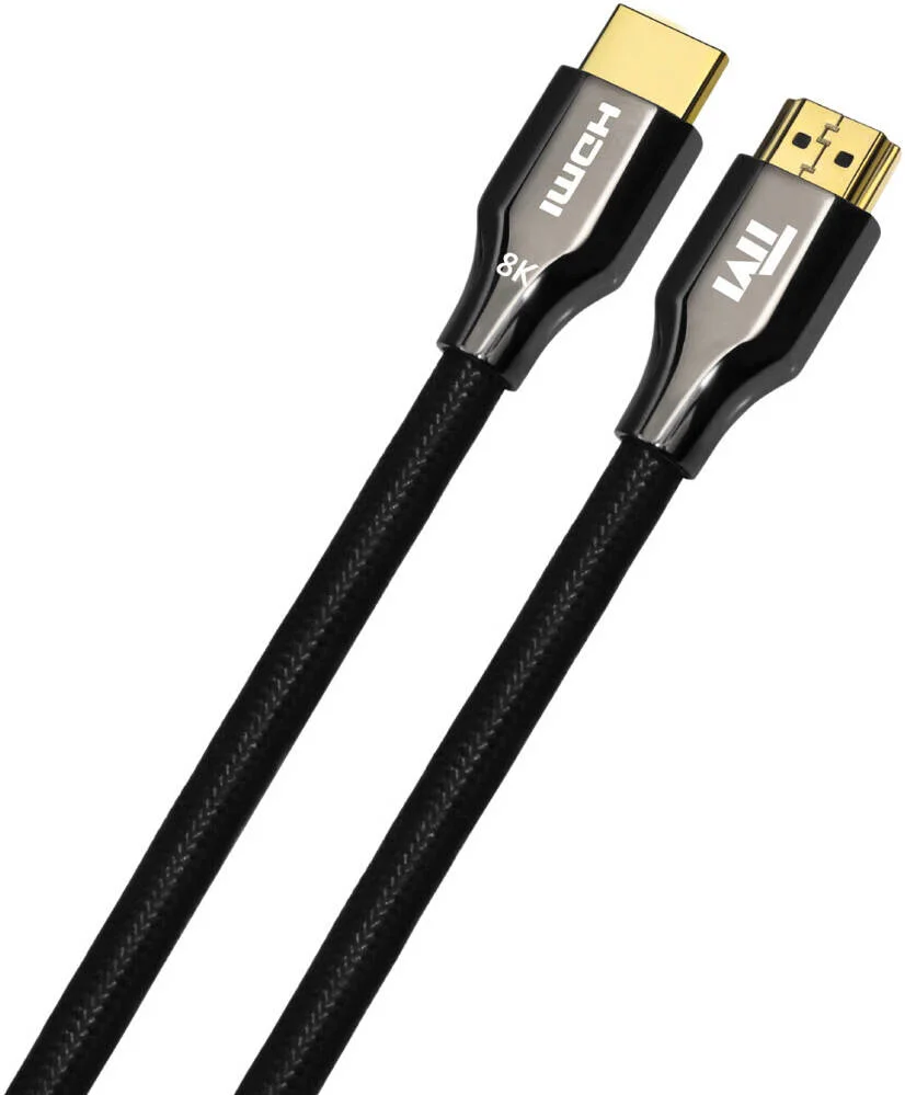 کابل HDMI 2.1 Twisted Minds، طول 5 متر، 8K@60Hz، 4K@120Hz، پهنای باند 48Gbps، نر به نر، کانکتور با روکش طلای 24K، دارای شیلد دوگانه، رسانای مسی قلع اندود، eARC، VRR، HDR+، 3D | TM-Z8KHDMI-5M
