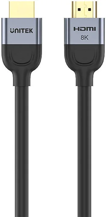 کابل گیمینگ HDMI 2.1 با رزولوشن 8K@60Hz، سرعت انتقال داده تا 48 گیگابیت بر ثانیه، تکنولوژی HDCP و HDR دینامیک، تعویض سریع رسانه، طول کابل 2 متر، مشکی | C11086GY01-2M