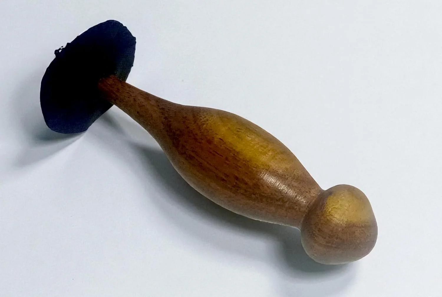 ابزار ماساژ چوبی حکاکی شده دستی، افزایش طبیعی سلامتی - ابزار نقطه ماشه ای - طراحی صاف و ارگونومیک، زیره چرمی مصنوعی دست ساز، دایره گرد جدید، گرفتن آسان، حس خوب