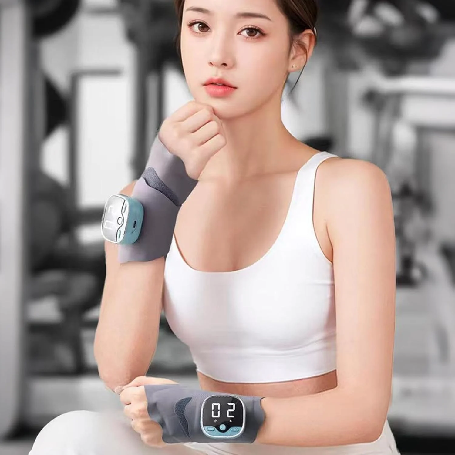 پد ماساژور مچ دست | طراحی ارگونومیک و بدون صدا - ماساژور دست گرمایشی - مناسب برای کارمندان، رانندگی طولانی، تماشای تلویزیون، کاربران کامپیوتر، بزرگسالان و سالمندان