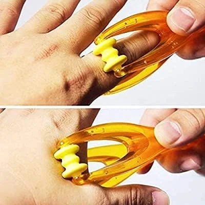 ماساژور انگشتی دستی LA PERLA TECH، غلتکی برای تسکین استرس، آرامش انگشتان و انگشتان پا و بهبود گردش خون