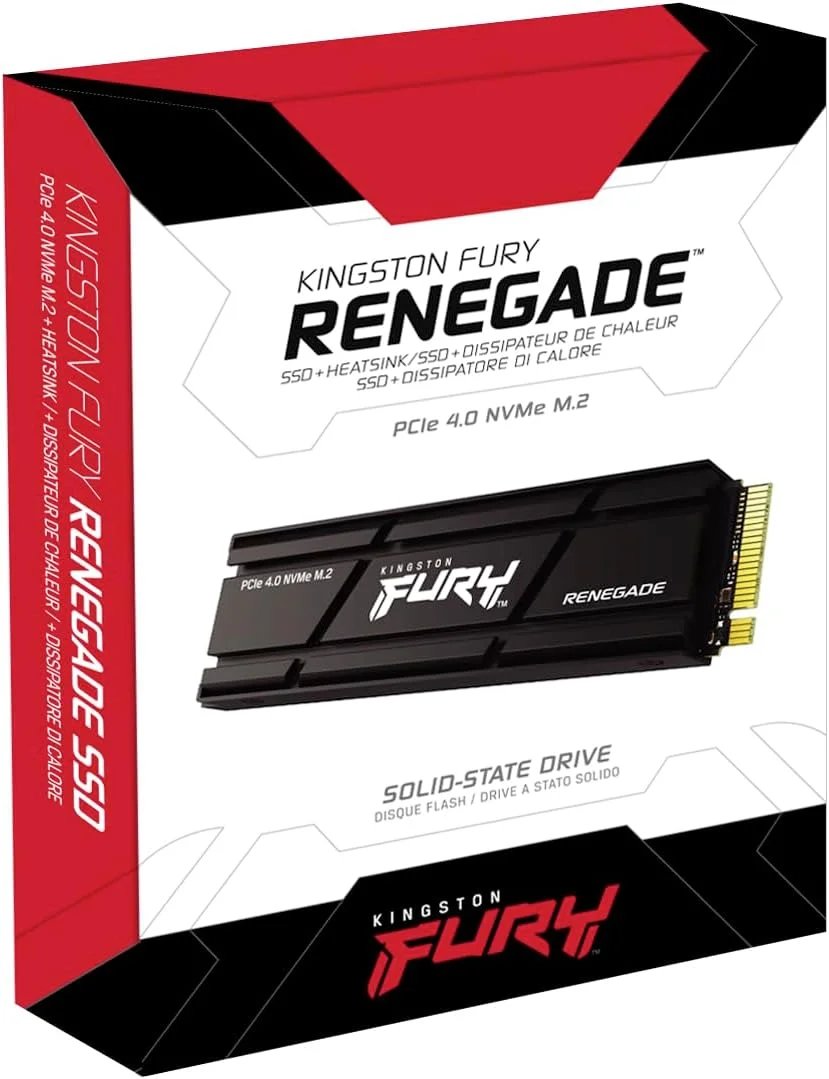حافظه اس اس دی 2 ترابایتی کینگستون Fury Renegade PCIe Gen 4.0 NVMe M.2 داخلی مخصوص بازی با هیت سینک | آماده برای PS5 | سرعت تا 7300 مگابایت بر ثانیه | SFYRDK/2000G - تصویر 3 حافظه اس اس دی 2 ترابایتی کینگستون Fury Renegade PCIe Gen 4.0 NVMe M.2 داخلی مخصوص بازی با هیت سینک | آماده برای PS5 | سرعت تا 7300 مگابایت بر ثانیه | SFYRDK/2000G - تصویر 3