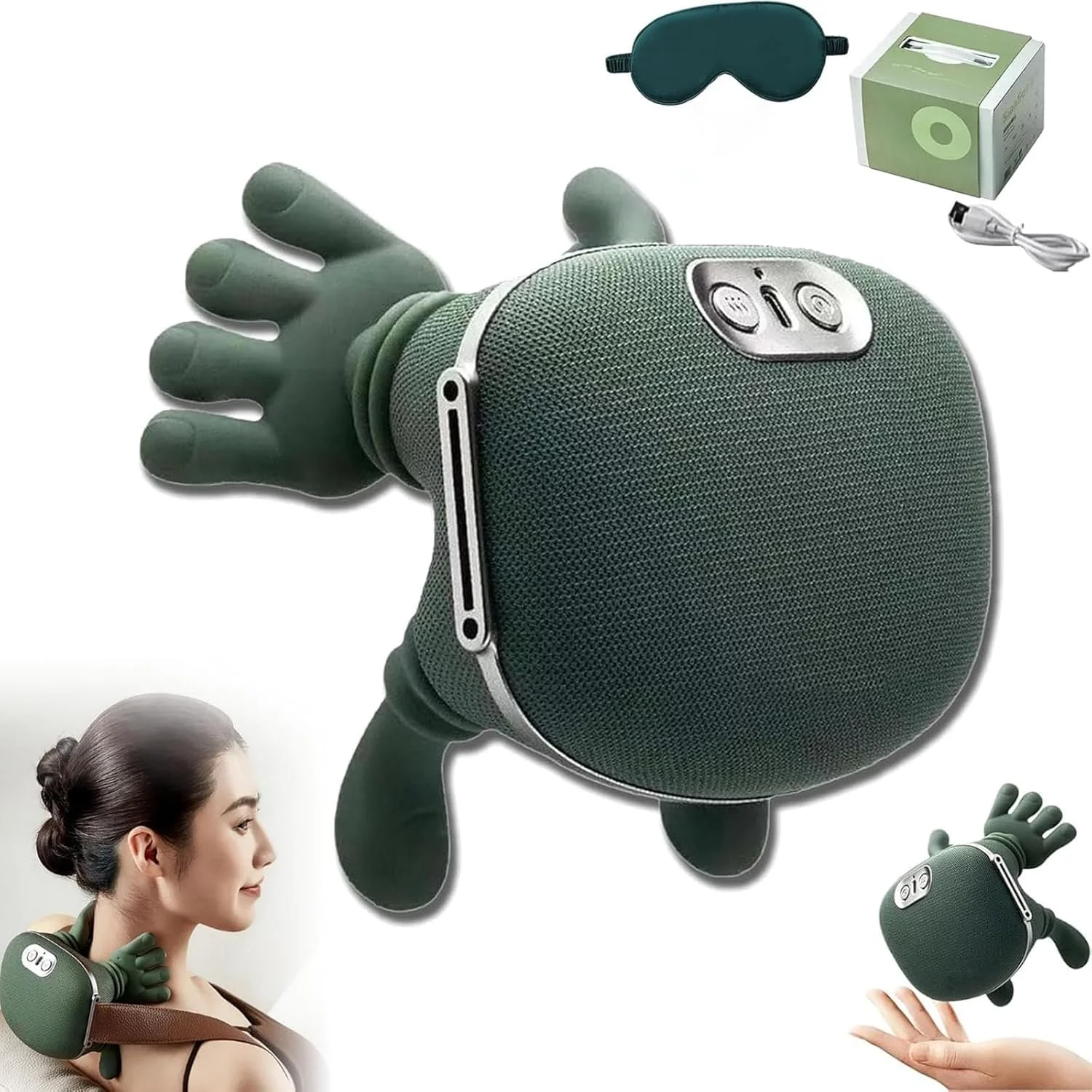 ماساژور گردن و پشت تراپالم، ماساژور شانه و گردن دستی ایرلندولیستز، ماساژورهای Comfortsoma، ورز دادن شبیه سازی شده سه بعدی، برای شانه ها، گردن، قسمت تحتانی شکم