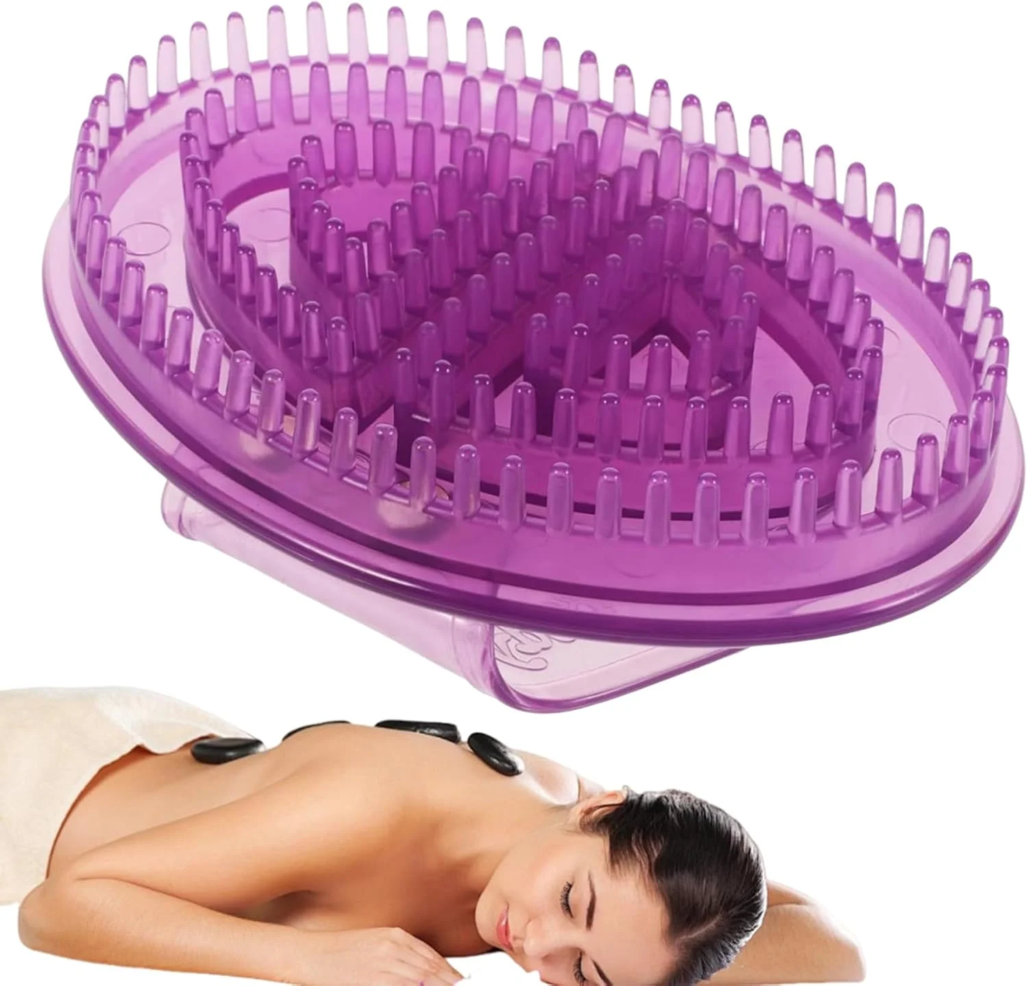 ماساژور بدن، ماساژور مریدین برای بازو | برس ماساژ مریدین حرفه ای قابل حمل برای پشت، گردن، بازوها، پاها، ساق پا، دست ها