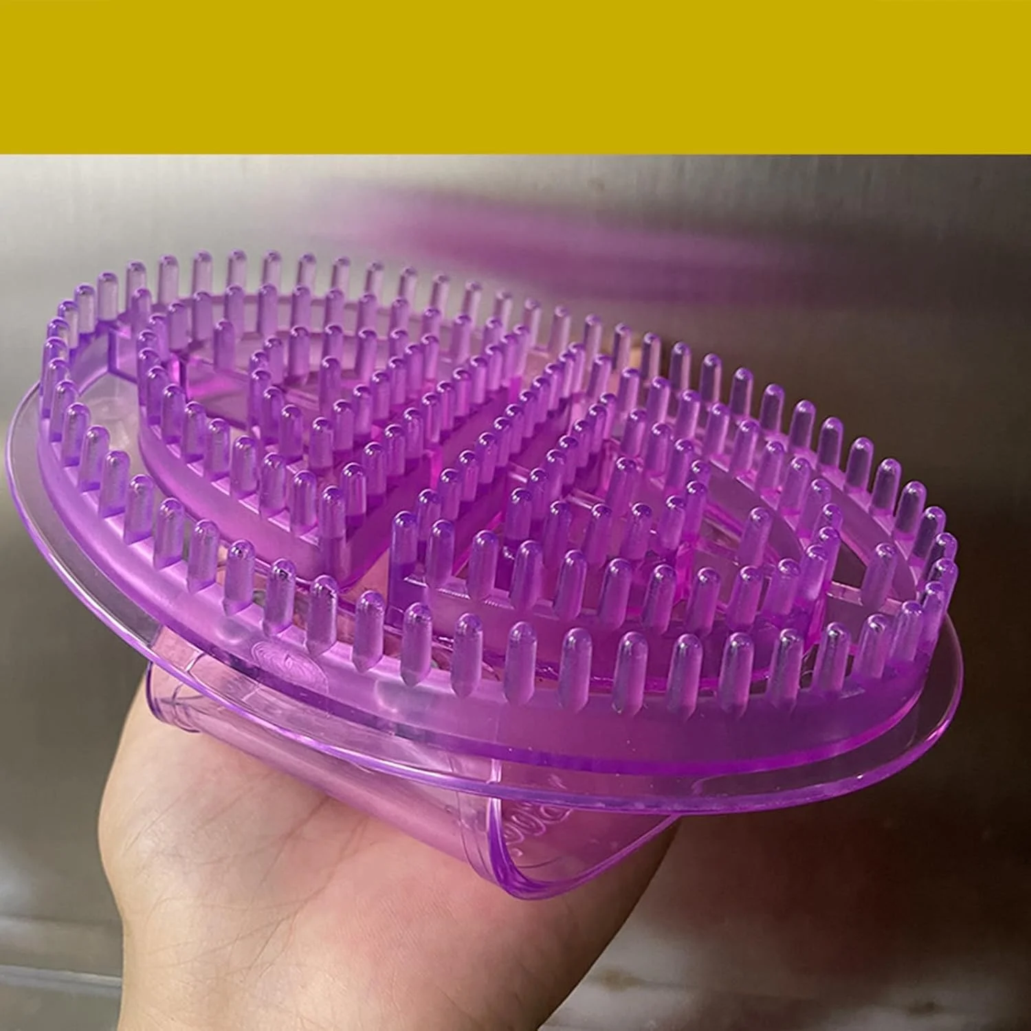 ماساژور شکم، ماساژور فشاری مریدین، برس ماساژ دستی سیلیکونی مریدین برای عضلات، گردن، بازوها، پاها، کف پا