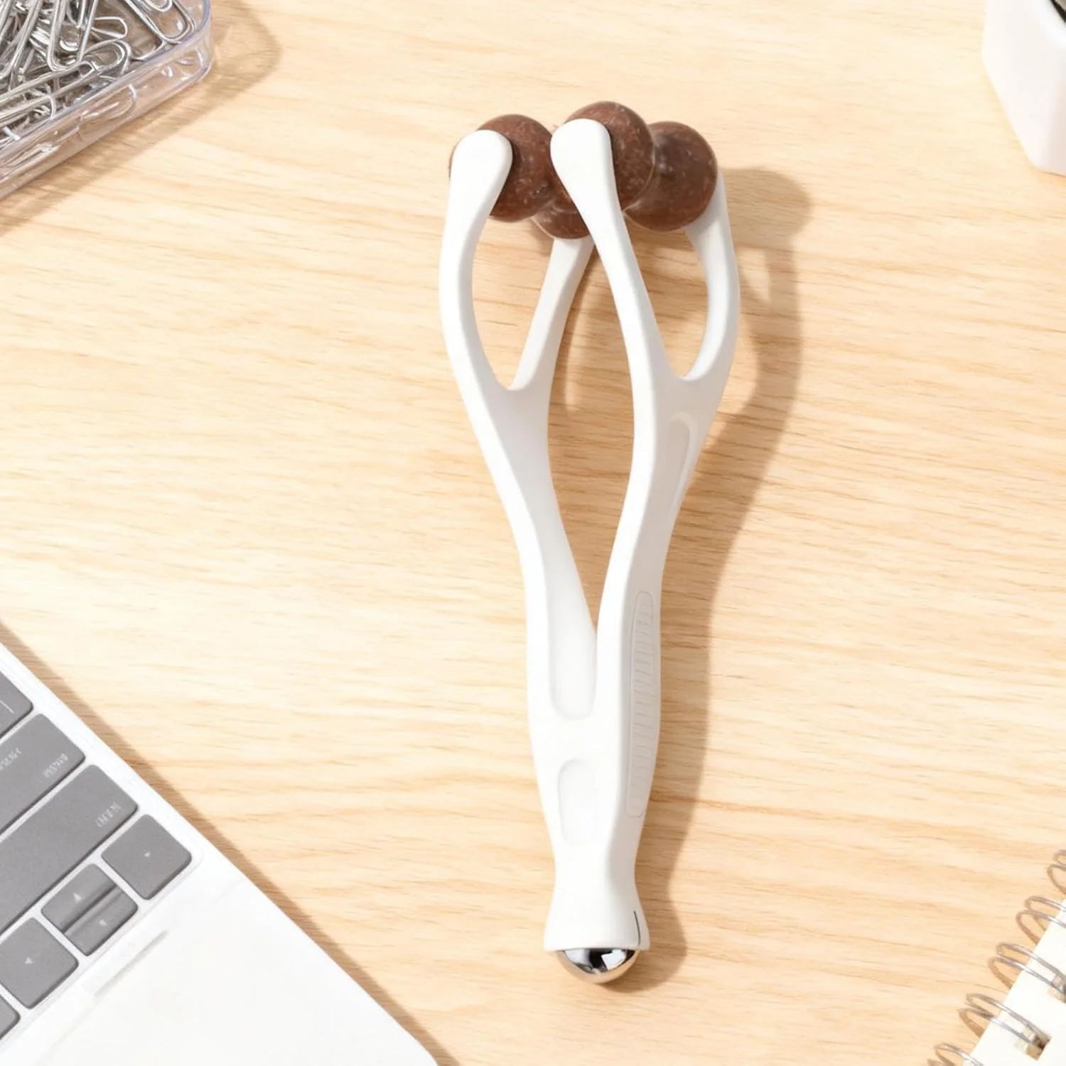 ماساژور دستی، حلقه های دستی ارگونومیک ضد لغزش، ابزار ماساژ دستی - مناسب برای خانواده، بانوان، کارگران، ورزشکاران، شرکا، والدین، دفاتر، رفت و آمد