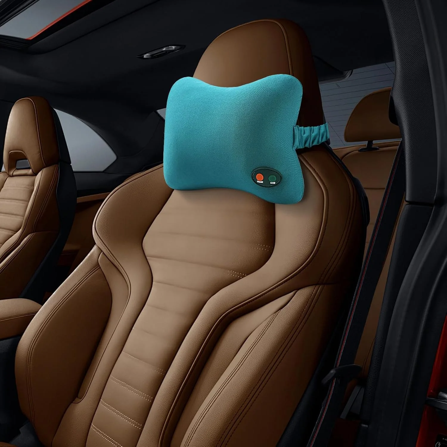 ماساژور گردن و کمر قابل حمل | لوازم جانبی سلامتی برای پا، ساق پا، دست، بازو، خانه، دفاتر، مبل، باشگاه، مسافرت، رانندگی، بعد از تمرین، دوران بارداری و سالمندان