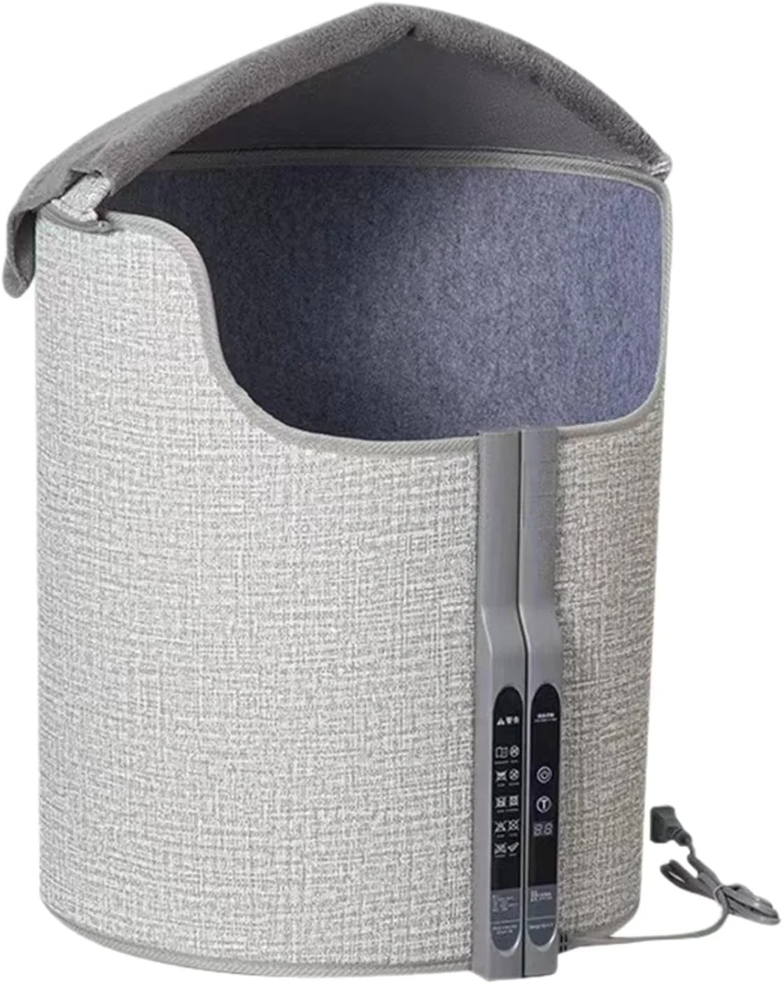 گرم کننده پا، پد گرمایشی با تایمر برای گرم کردن پاها در دفتر کار