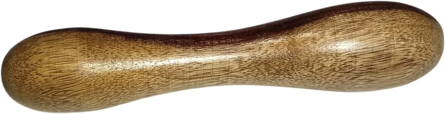 ابزار ماساژ چوبی دو طرفه برای افزایش تندرستی به طور طبیعی - طراحی صاف و ارگونومیک برای آرامش موثر بدن، حکاکی دستی / هدایای دوستانه / کنده کاری چوب